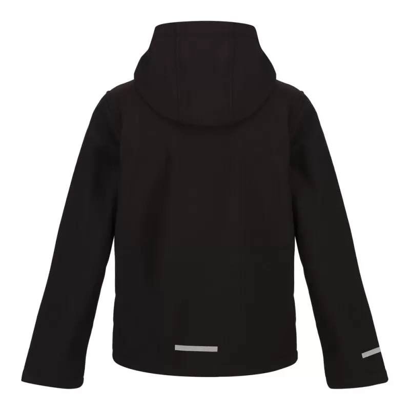 Veste Softshell enfant intérieur en polaire recyclée coupe-vent, déperlant, avec capuche