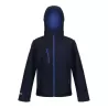 Veste Softshell enfant intérieur en polaire recyclée coupe-vent, déperlant, avec capuche