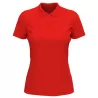 Polo femme en coton piqué haut de gamme NO LABEL, 180 g/m²