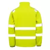 Veste softshell 2 couches haute visibilité recyclée, imperméable, respirante, 280 g/m²