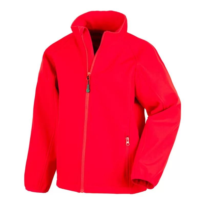 Veste softshell enfant 2 couches imperméable en polyester recyclé, 280 g/m²