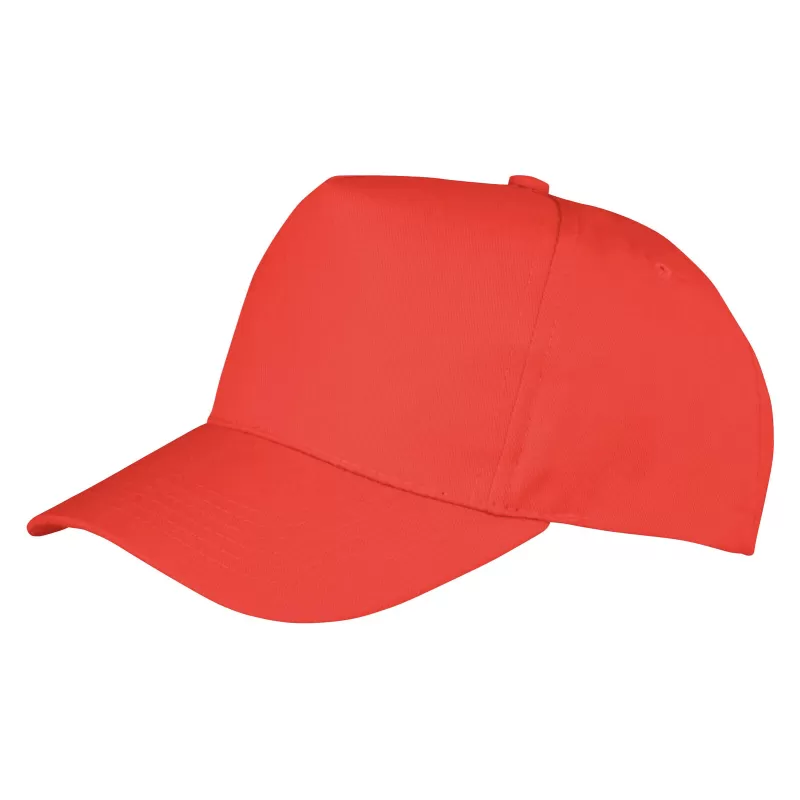 Casquette enfant 5 panneaux en polyester recyclé, 210 g/m²