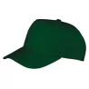 Casquette enfant 5 panneaux en polyester recyclé, 210 g/m²