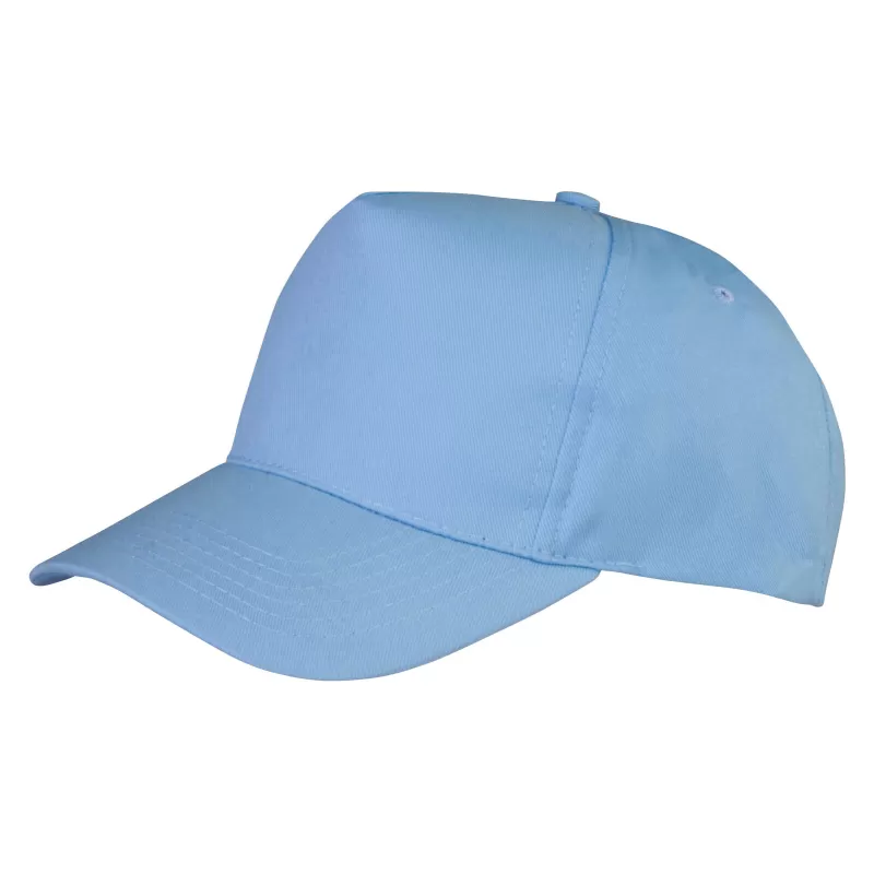 Casquette enfant 5 panneaux en polyester recyclé, 210 g/m²