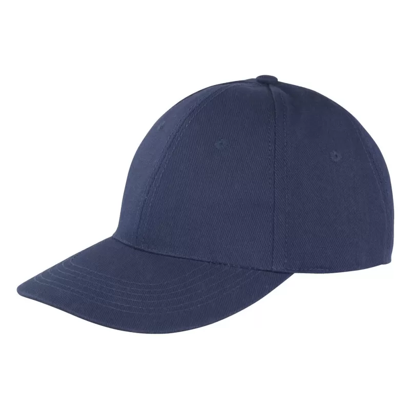 Casquette baseball en polyester recyclé, 6 panneaux, profil bas, 210 g/m²