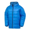 Doudoune à capuche en nylon recyclé, imperméable et respirante, coupe longue, 220 g/m²