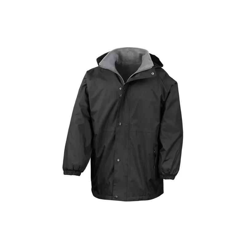 Veste polaire réversible en coupe-vent imperméable, 280 g/m²