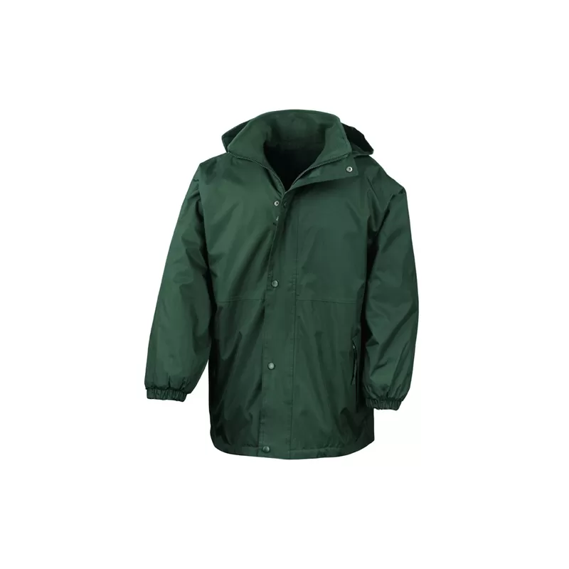 Veste polaire réversible en coupe-vent imperméable, 280 g/m²
