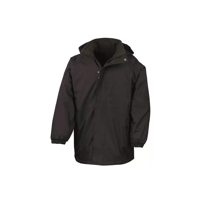 Veste polaire réversible en coupe-vent imperméable, 280 g/m²