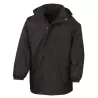 Veste polaire réversible en coupe-vent imperméable, 280 g/m²