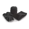 Ensemble d'accessoires polaire chaud, bonnet, gants et cache-col, 200 g/m²