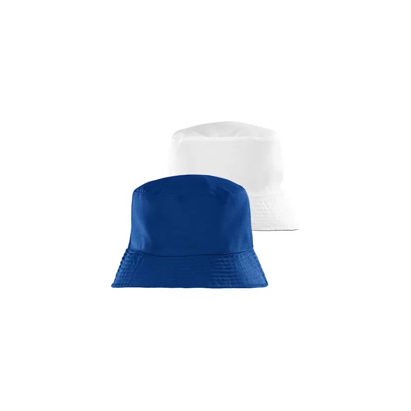 Bob réversible, large calotte de marquage, en polyester recyclé, 210 g/m²