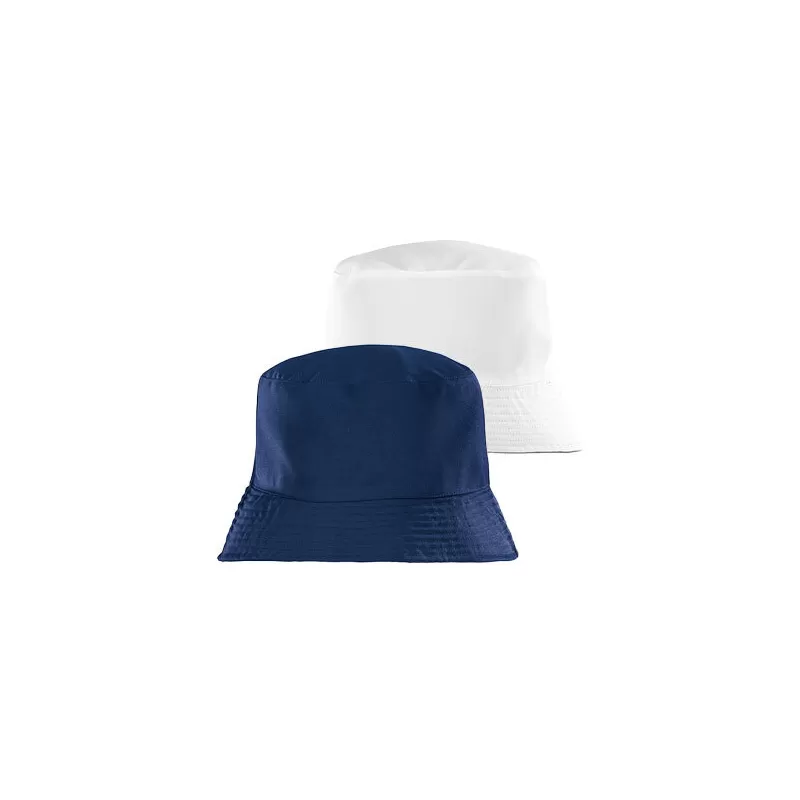 Bob réversible, large calotte de marquage, en polyester recyclé, 210 g/m²