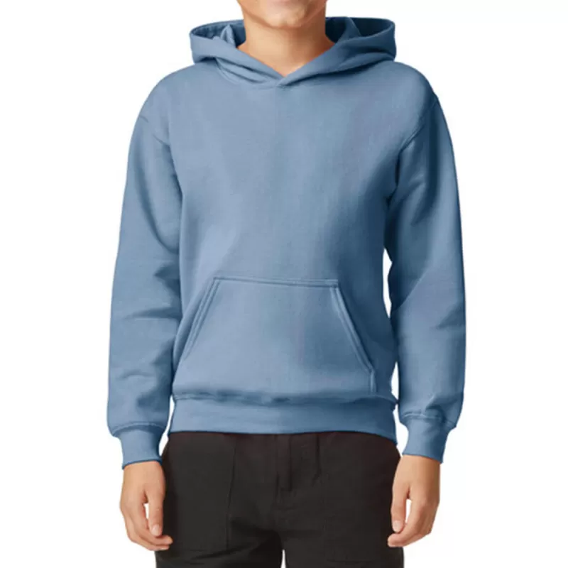 Sweat capuche enfant Midweight, capuche doublée, en coton ringspun, 285 g/m²