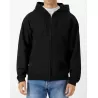 Sweat capuche zippé Midweight, capuche doublée, en coton ringspun, 285 g/m²