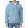 Sweat capuche zippé Midweight, capuche doublée, en coton ringspun, 285 g/m²