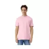 T-shirt adulte col rond manches courtes en coton léger, coupe droite moderne, 150 g/m²