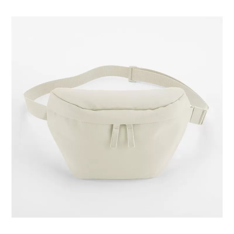 Sac banane réglable en polyester recyclé déperlant, poche arrière zippée