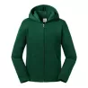 Sweat à capuche zippé enfant en coton, capuche doublée, fermeture zip YKK, 280 g/m²