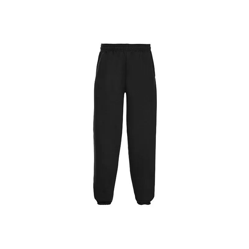 Pantalon de survêtement enfant, ceinture et chevilles élastiquées, poches, 295 g/m²