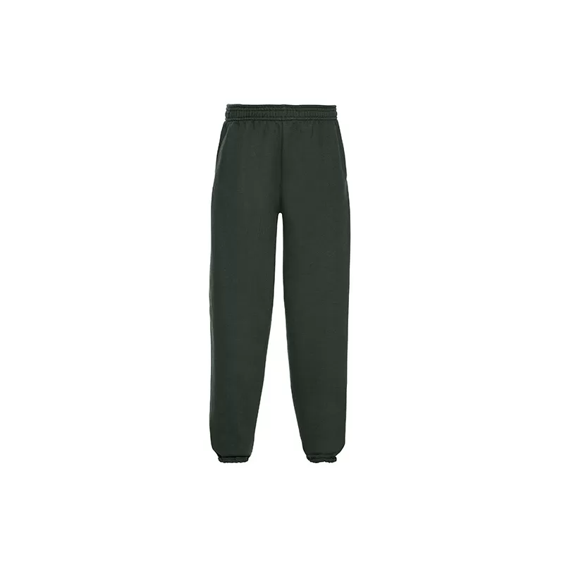 Pantalon de survêtement enfant, ceinture et chevilles élastiquées, poches, 295 g/m²