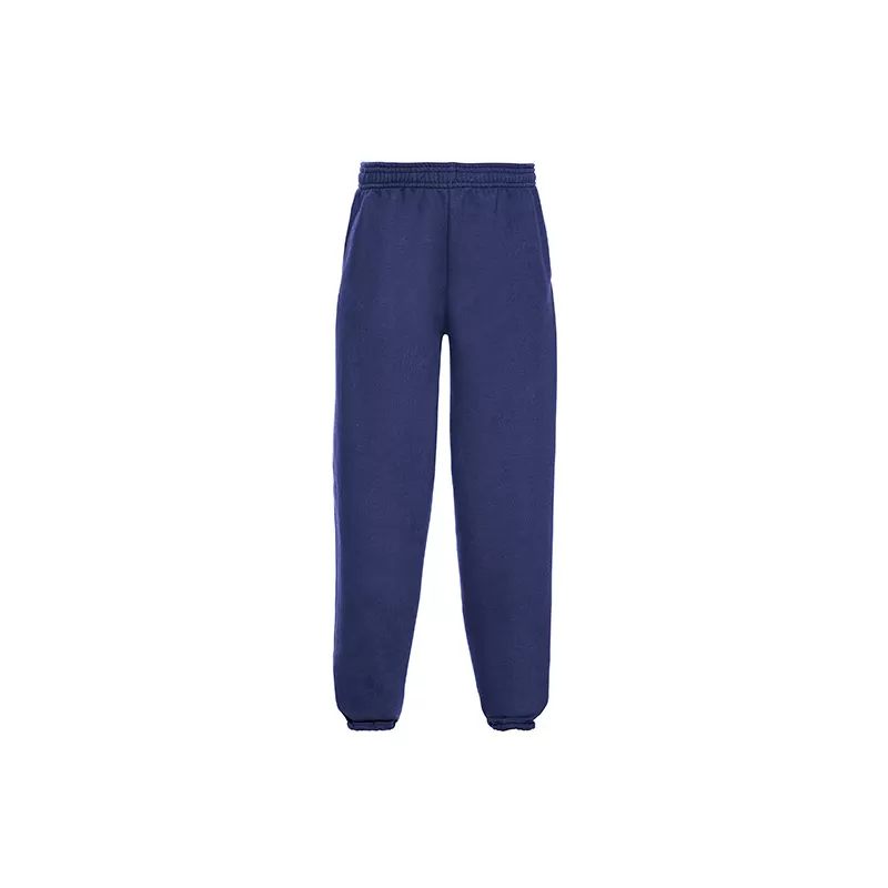 Pantalon de survêtement enfant, ceinture et chevilles élastiquées, poches, 295 g/m²