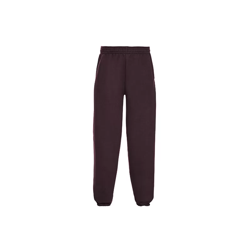 Pantalon de survêtement enfant, ceinture et chevilles élastiquées, poches, 295 g/m²