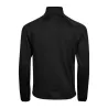 Veste polaire stretch ajustée en polyester, col montant, poches zippées, 235 g/m²