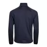 Veste polaire stretch ajustée en polyester, col montant, poches zippées, 235 g/m²