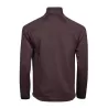 Veste polaire stretch ajustée en polyester, col montant, poches zippées, 235 g/m²
