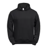 Sweat à capuche enfant en coton biologique et polyester, intérieur brossé, 280 g/m²