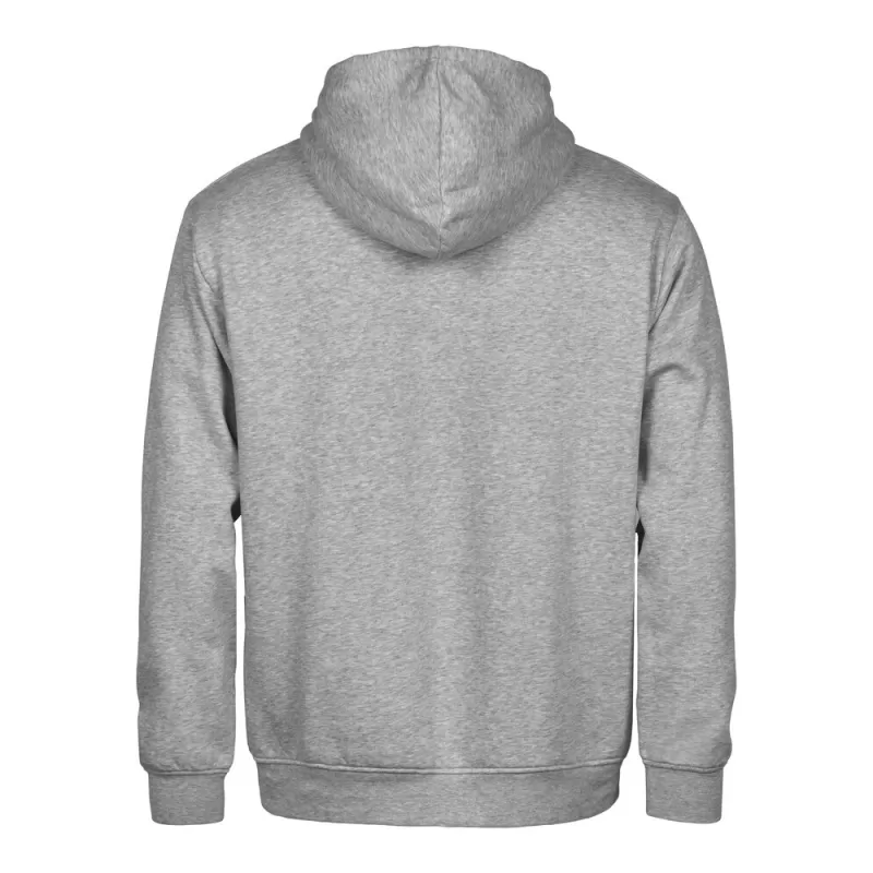 Sweat à capuche enfant en coton biologique et polyester, intérieur brossé, 280 g/m²