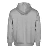 Sweat à capuche enfant en coton biologique et polyester, intérieur brossé, 280 g/m²