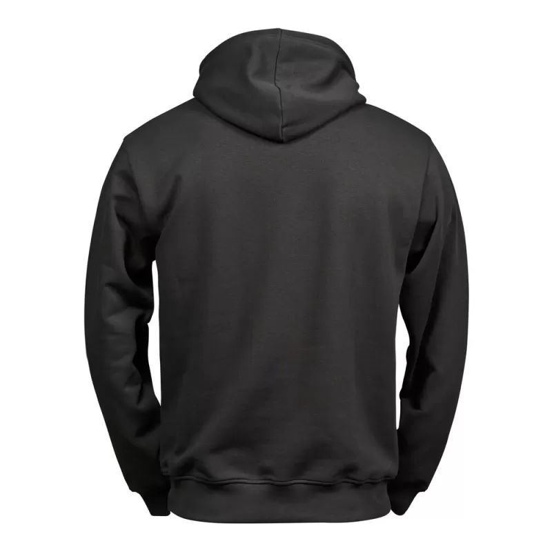Sweat à capuche enfant en coton biologique et polyester, intérieur brossé, 280 g/m²