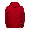 Sweat à capuche enfant en coton biologique et polyester, intérieur brossé, 280 g/m²