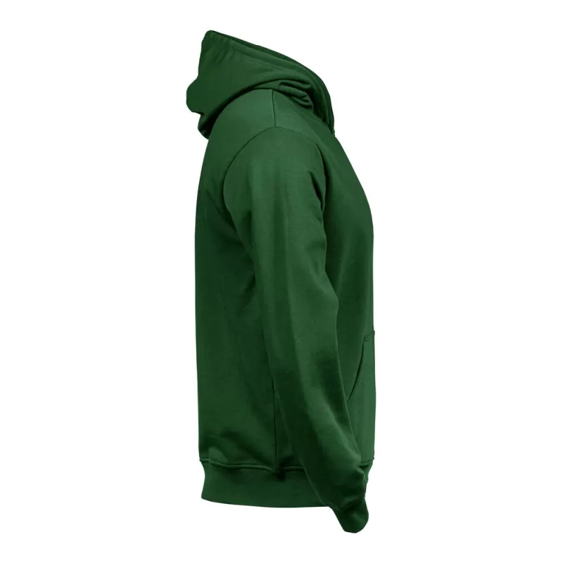Sweat à capuche enfant en coton biologique et polyester, intérieur brossé, 280 g/m²
