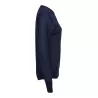 Pull femme ajusté col rond de qualité italienne fil mérinos