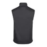 Bodywarmer en polaire ajusté, col montant, poches zippées, 235 g/m²