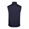 Bodywarmer en polaire ajusté, col montant, poches zippées, 235 g/m²