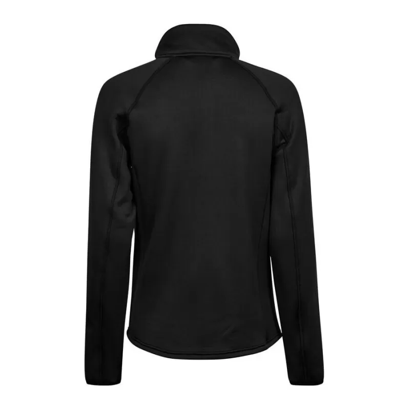 Veste polaire femme stretch col montant, manches raglan, poches zippées, 235 g/m²