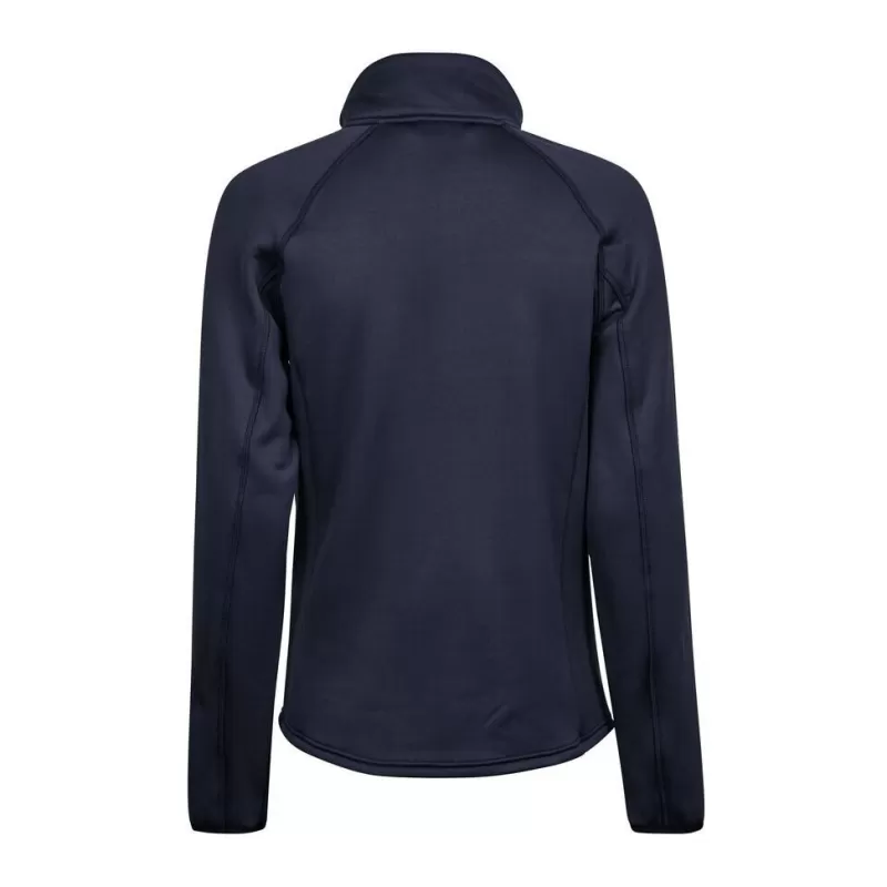 Veste polaire femme stretch col montant, manches raglan, poches zippées, 235 g/m²
