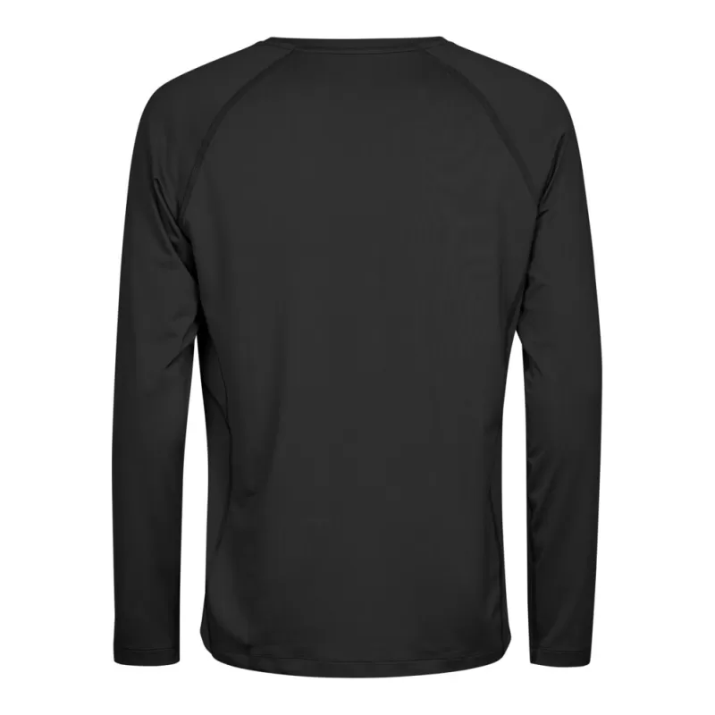 Tee-shirt de sport manches longues en polyester léger et respirant, 160 g/m²