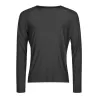 Tee-shirt de sport manches longues en polyester léger et respirant, 160 g/m²