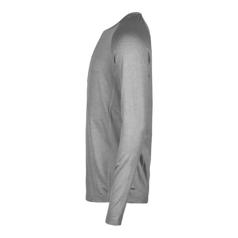 Tee-shirt de sport manches longues en polyester léger et respirant, 160 g/m²