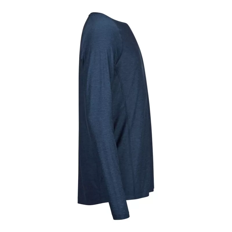Tee-shirt de sport manches longues en polyester léger et respirant, 160 g/m²