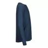 Tee-shirt de sport manches longues en polyester léger et respirant, 160 g/m²