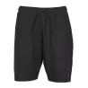 Short de sport en coton ringspun, taille élastique, poches, 320 g/m²