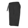 Short de sport en coton ringspun, taille élastique, poches, 320 g/m²
