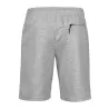 Short de sport en coton ringspun, taille élastique, poches, 320 g/m²