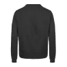 Sweat de sport col rond en coton et polyester, poche zippée sur la manche, 320 g/m²